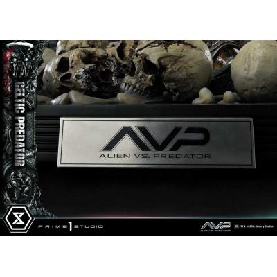 The Alien vs. Predator Estatua Museum Masterline Series 1/3 Celtic Predator Bonus Ver. 95 cm