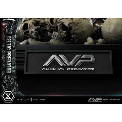 The Alien vs. Predator Estatua Museum Masterline Series 1/3 Celtic Predator Bonus Ver. 95 cm