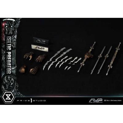 The Alien vs. Predator Estatua Museum Masterline Series 1/3 Celtic Predator Bonus Ver. 95 cm