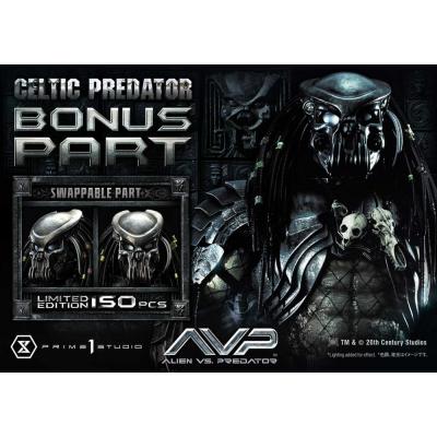 The Alien vs. Predator Estatua Museum Masterline Series 1/3 Celtic Predator Bonus Ver. 95 cm
