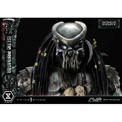 The Alien vs. Predator Estatua Museum Masterline Series 1/3 Celtic Predator Bonus Ver. 95 cm