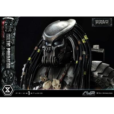 The Alien vs. Predator Estatua Museum Masterline Series 1/3 Celtic Predator Bonus Ver. 95 cm