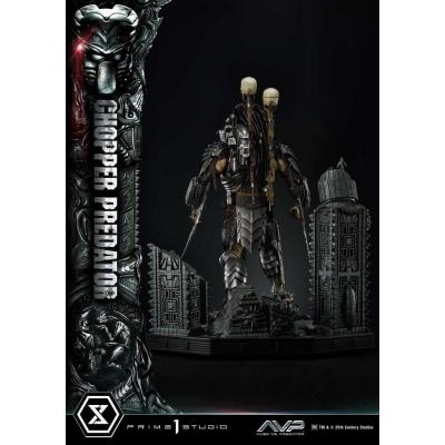 The Alien vs. Predator Estatua Museum Masterline Series 1/3 Chopper Predator 103 cm
