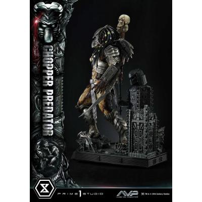 The Alien vs. Predator Estatua Museum Masterline Series 1/3 Chopper Predator 103 cm