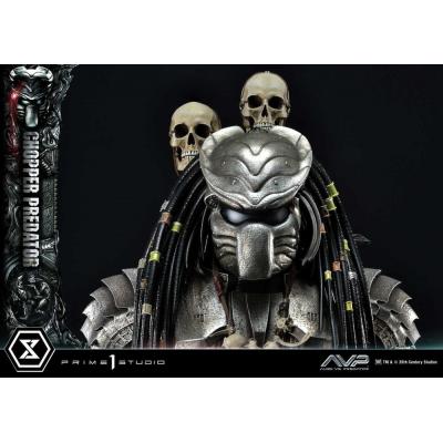 The Alien vs. Predator Estatua Museum Masterline Series 1/3 Chopper Predator 103 cm