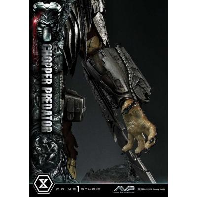 The Alien vs. Predator Estatua Museum Masterline Series 1/3 Chopper Predator 103 cm
