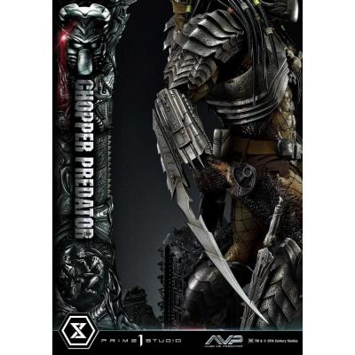 The Alien vs. Predator Estatua Museum Masterline Series 1/3 Chopper Predator 103 cm