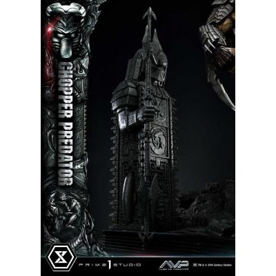 The Alien vs. Predator Estatua Museum Masterline Series 1/3 Chopper Predator 103 cm
