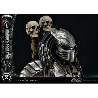 The Alien vs. Predator Estatua Museum Masterline Series 1/3 Chopper Predator 103 cm