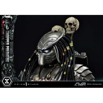 The Alien vs. Predator Estatua Museum Masterline Series 1/3 Chopper Predator 103 cm