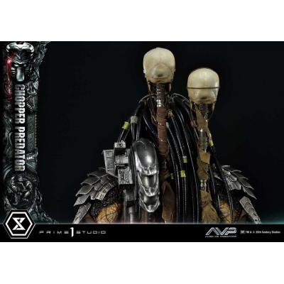 The Alien vs. Predator Estatua Museum Masterline Series 1/3 Chopper Predator 103 cm