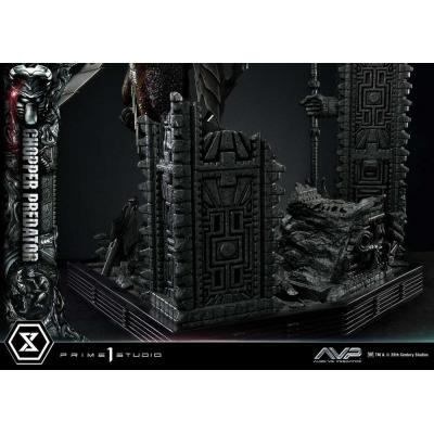 The Alien vs. Predator Estatua Museum Masterline Series 1/3 Chopper Predator 103 cm
