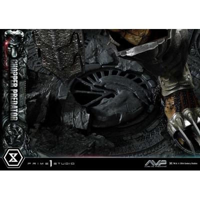 The Alien vs. Predator Estatua Museum Masterline Series 1/3 Chopper Predator 103 cm