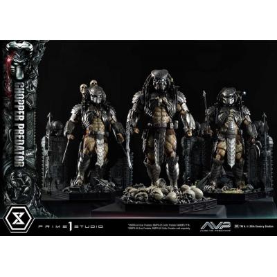 The Alien vs. Predator Estatua Museum Masterline Series 1/3 Chopper Predator 103 cm