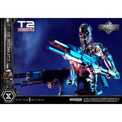 Terminator 2 Estatua Museum Masterline Series 1/3 Judgment Day T800 Endoskeleton Deluxe Bonus Version 74 cm
