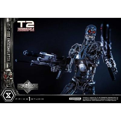 Terminator 2 Estatua Museum Masterline Series 1/3 Judgment Day T800 Endoskeleton Deluxe Bonus Version 74 cm