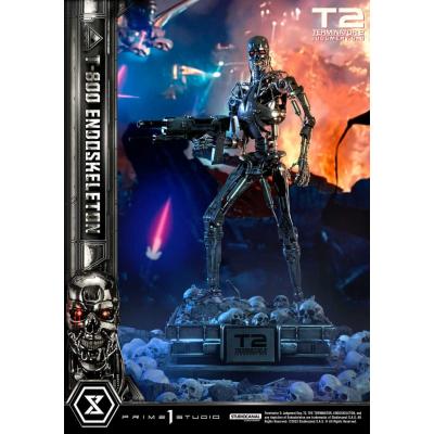 Terminator 2 Estatua Museum Masterline Series 1/3 Judgment Day T800 Endoskeleton Deluxe Bonus Version 74 cm