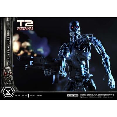 Terminator 2 Estatua Museum Masterline Series 1/3 Judgment Day T800 Endoskeleton Deluxe Bonus Version 74 cm