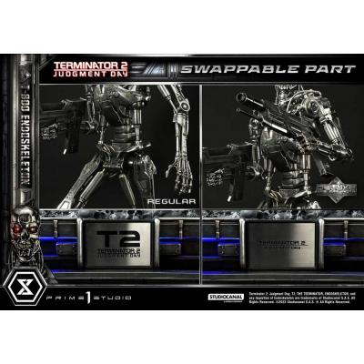 Terminator 2 Estatua Museum Masterline Series 1/3 Judgment Day T800 Endoskeleton Deluxe Bonus Version 74 cm