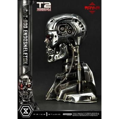 Terminator 2 Estatua Museum Masterline Series 1/3 Judgment Day T800 Endoskeleton Deluxe Bonus Version 74 cm