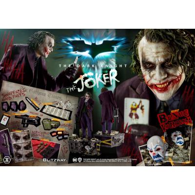 The Dark Knight Estatua 1/3 The Joker Bonus Version 72 cm