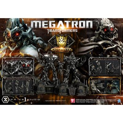 Transformers Estatua Museum Masterline Megatron Ultimate Bonus Version 84 cm