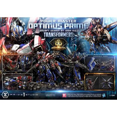 Transformers Museum Masterline Estatua Powermaster Optimus Prime Concept by Josh Nizzi Ultimate Version 99 cm