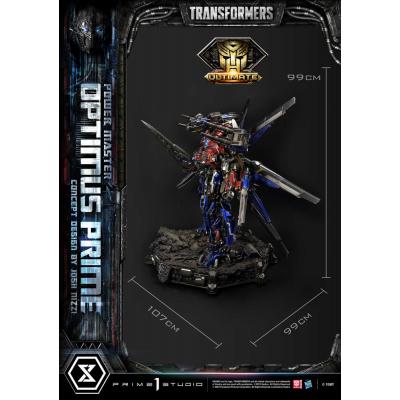 Transformers Museum Masterline Estatua Powermaster Optimus Prime Concept by Josh Nizzi Ultimate Version 99 cm