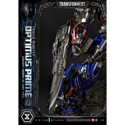 Transformers Museum Masterline Estatua Powermaster Optimus Prime Concept by Josh Nizzi Ultimate Bonus Version 99 cm