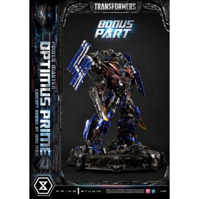 Transformers Museum Masterline Estatua Powermaster Optimus Prime Concept by Josh Nizzi Ultimate Bonus Version 99 cm