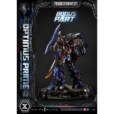Transformers Museum Masterline Estatua Powermaster Optimus Prime Concept by Josh Nizzi Ultimate Bonus Version 99 cm