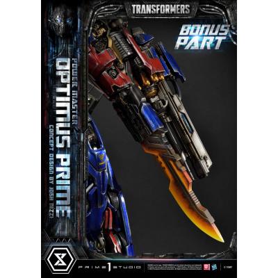Transformers Museum Masterline Estatua Powermaster Optimus Prime Concept by Josh Nizzi Ultimate Bonus Version 99 cm