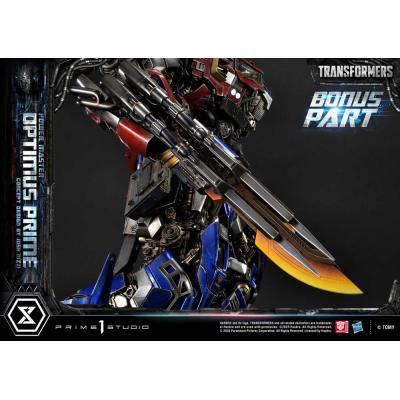 Transformers Museum Masterline Estatua Powermaster Optimus Prime Concept by Josh Nizzi Ultimate Bonus Version 99 cm