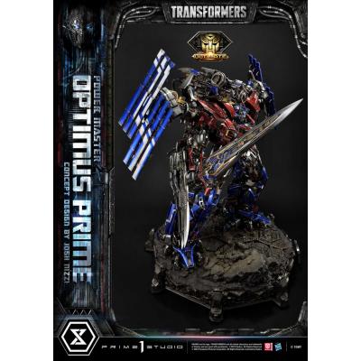 Transformers Museum Masterline Estatua Powermaster Optimus Prime Concept by Josh Nizzi Ultimate Bonus Version 99 cm