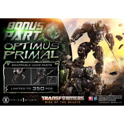Transformers: Rise of the Beasts Museum Masterline Estatua Optimus Primal Ultimate Bonus Version 72 cm