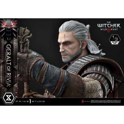 Witcher 3 Wild Hunt Estatua 1/3 Geralt von Riva 88 cm