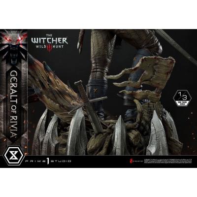 Witcher 3 Wild Hunt Estatua 1/3 Geralt von Riva 88 cm