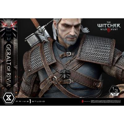 Witcher 3 Wild Hunt Estatua 1/3 Geralt von Riva 88 cm