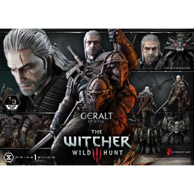 Witcher 3 Wild Hunt Estatua 1/3 Geralt von Riva 88 cm