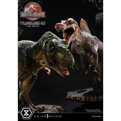 Jurassic Park III Estatua Prime Collectibles 1/38 T-Rex 17 cm