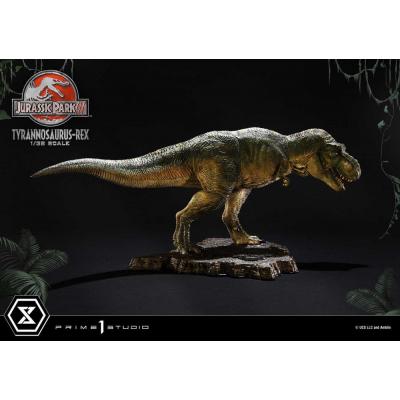 Jurassic Park III Estatua Prime Collectibles 1/38 T-Rex 17 cm