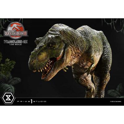 Jurassic Park III Estatua Prime Collectibles 1/38 T-Rex 17 cm