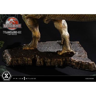 Jurassic Park III Estatua Prime Collectibles 1/38 T-Rex 17 cm