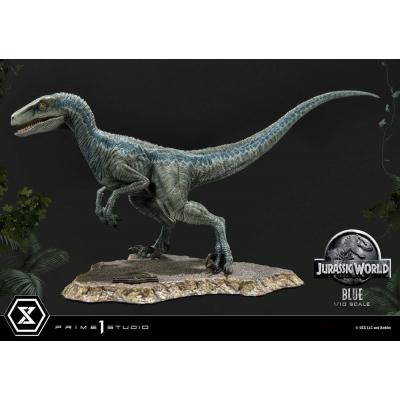 Jurassic World: Fallen Kingdom Estatua Prime Collectibles 1/10 Blue (Open Mouth Version) 17 cm