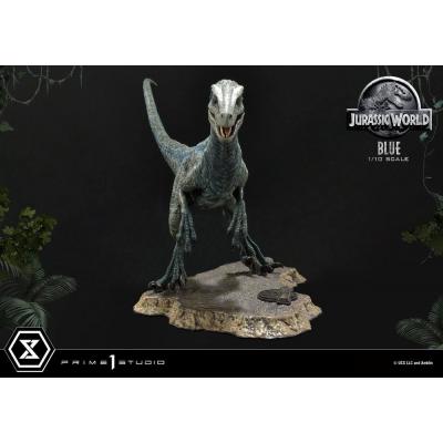 Jurassic World: Fallen Kingdom Estatua Prime Collectibles 1/10 Blue (Open Mouth Version) 17 cm