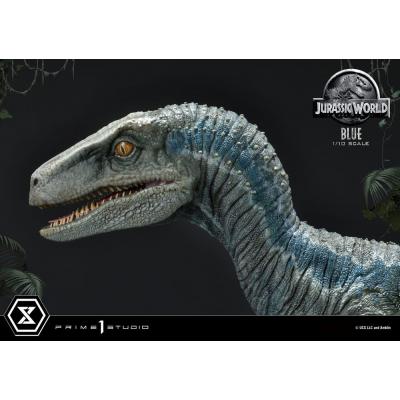 Jurassic World: Fallen Kingdom Estatua Prime Collectibles 1/10 Blue (Open Mouth Version) 17 cm