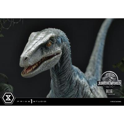 Jurassic World: Fallen Kingdom Estatua Prime Collectibles 1/10 Blue (Open Mouth Version) 17 cm