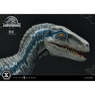 Jurassic World: Fallen Kingdom Estatua Prime Collectibles 1/10 Blue (Open Mouth Version) 17 cm
