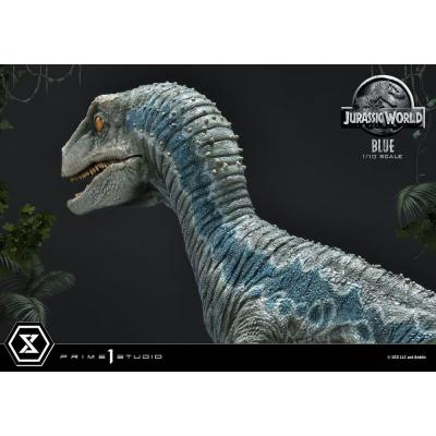Jurassic World: Fallen Kingdom Estatua Prime Collectibles 1/10 Blue (Open Mouth Version) 17 cm