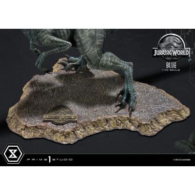 Jurassic World: Fallen Kingdom Estatua Prime Collectibles 1/10 Blue (Open Mouth Version) 17 cm